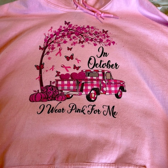 Plus size Breast Cancer Awareness Sweatshirt - Picture 2 of 5